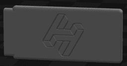 Handshake Usb Cover 3d model