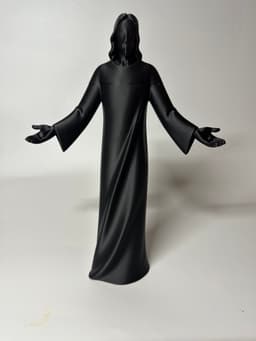 Minimal Jesus Christ Statue – Standing & Wall Hangable 3d model