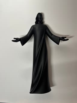 Minimal Jesus Christ Statue – Standing & Wall Hangable 3d model