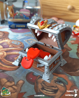 Mimic Chest | Flexi print-in-place | Multicolor 3d model