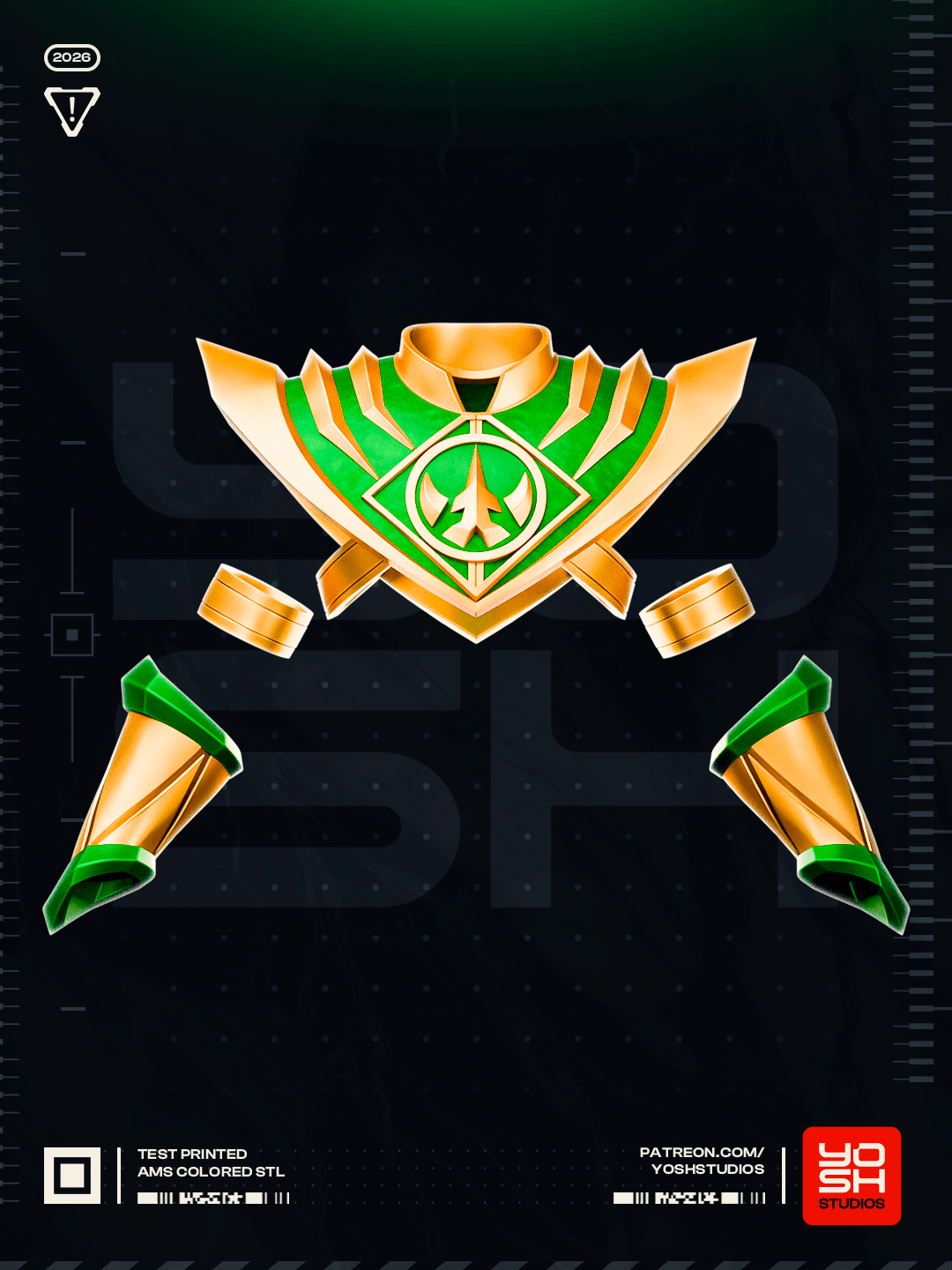 Lord D Armor 3D Printer STL file 3d model