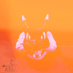 Mega Charizard X - Holder Controller 3d model