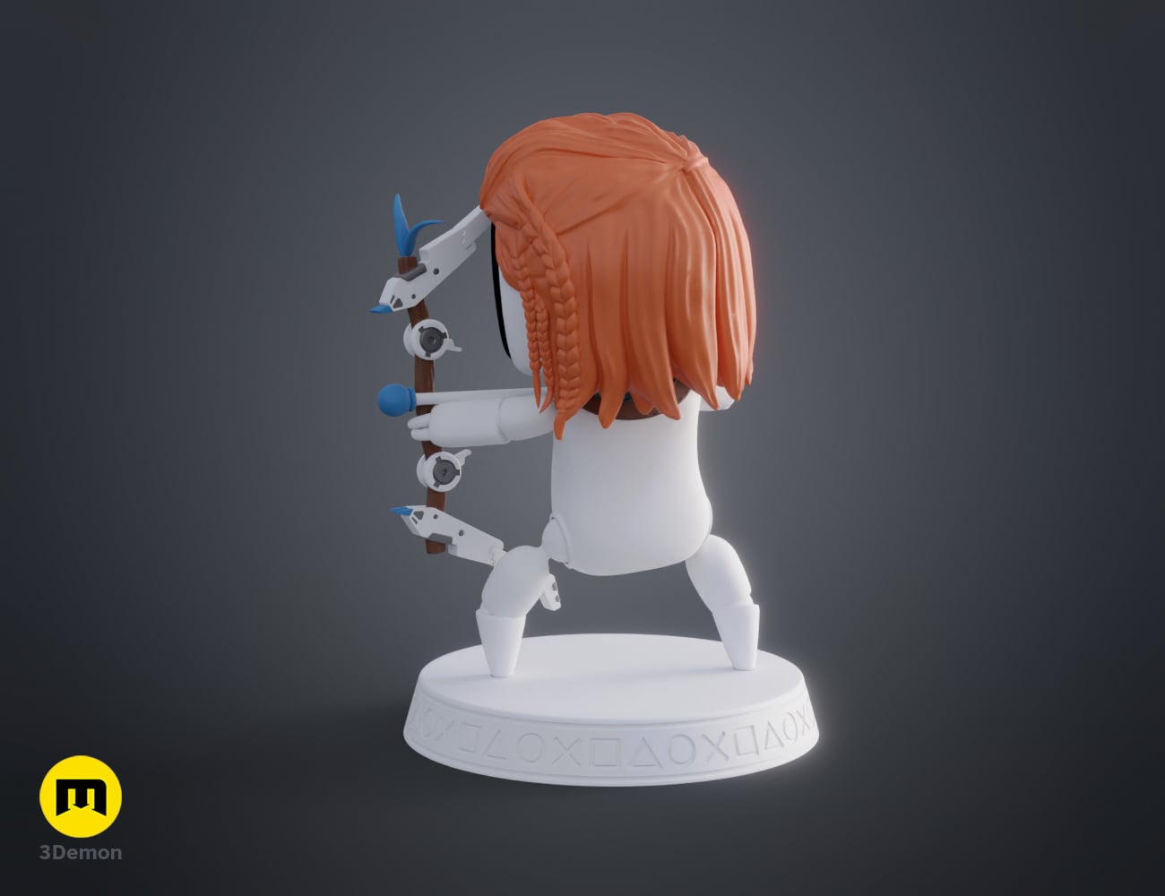 Astro Bot - Aloy Horizon 3d model
