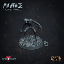 Mawface 03 (25mm) 3d model