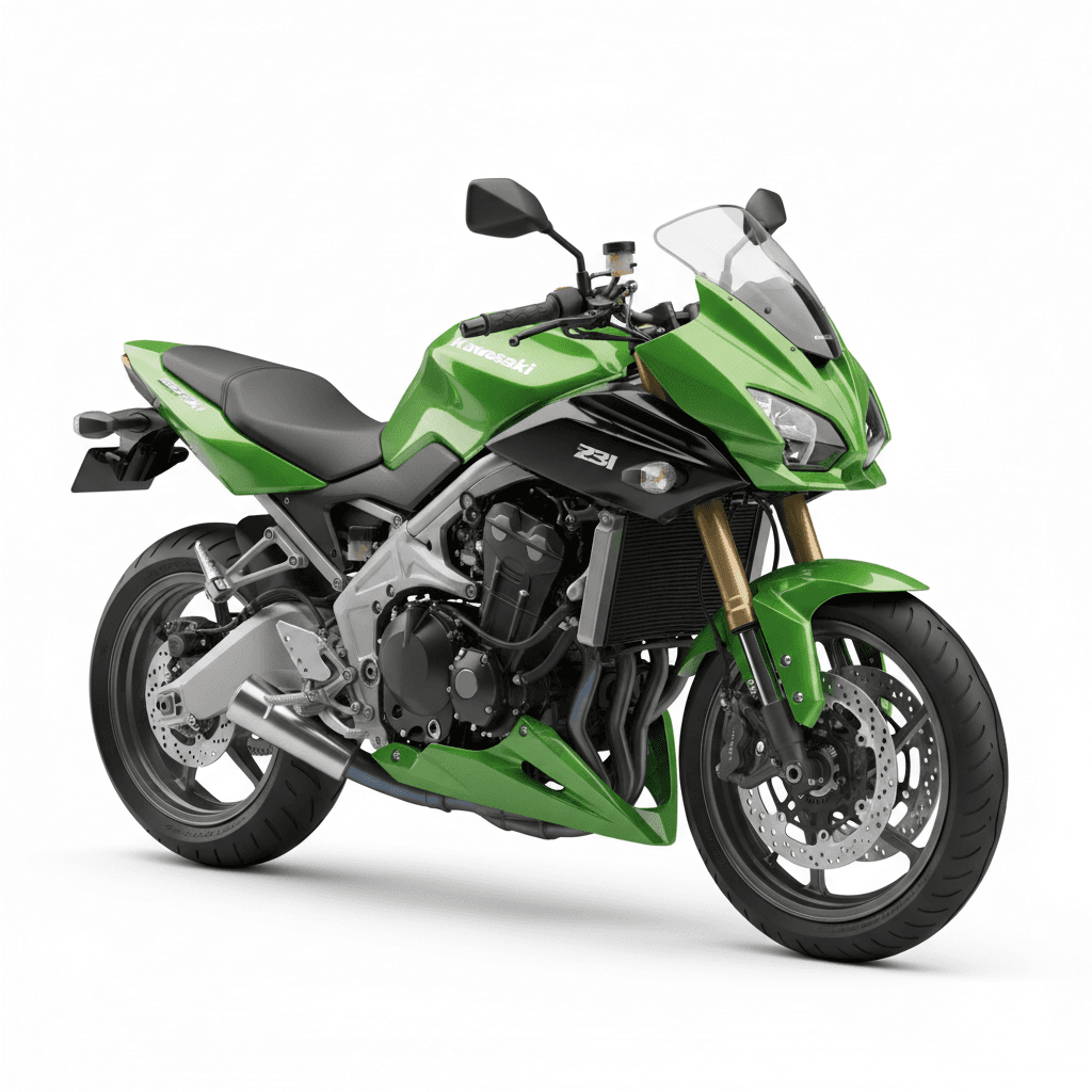 Kawasaki KR 1S Two Stroke Motorcycle 3d model