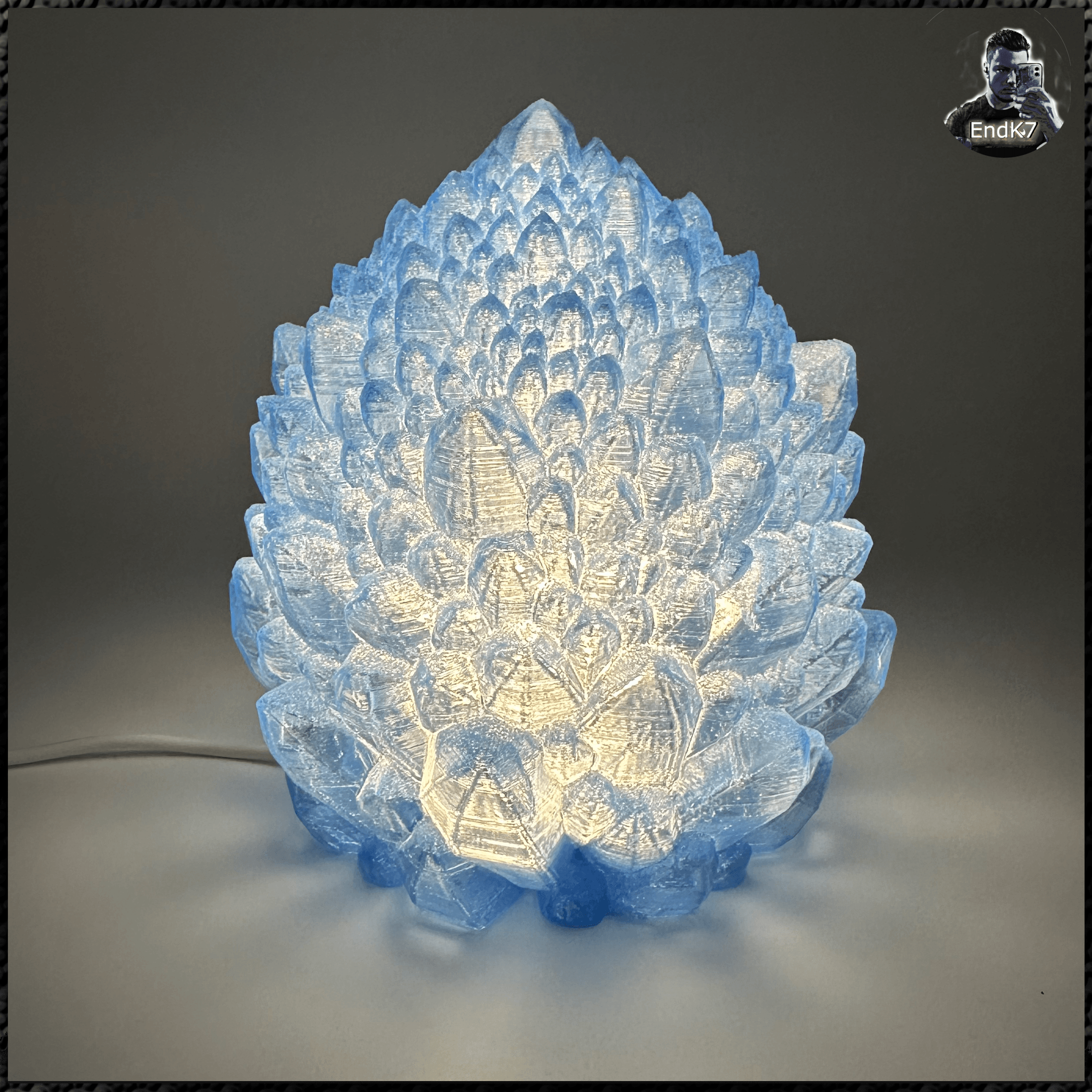 Crystal Lamp 3d model