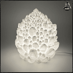 Crystal Lamp 3d model