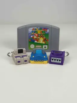 Retro Console Clickers 3d model