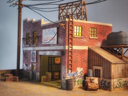 GTA 5 Los Santos Customs Diorama for Hot Wheels and 1:64 Diecast Cars & Figure 3d model