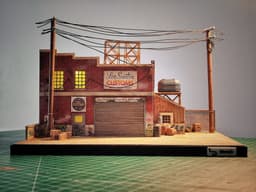 GTA 5 Los Santos Customs Diorama for Hot Wheels and 1:64 Diecast Cars & Figure 3d model