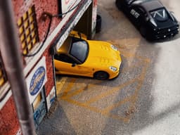GTA 5 Los Santos Customs Diorama for Hot Wheels and 1:64 Diecast Cars & Figure 3d model