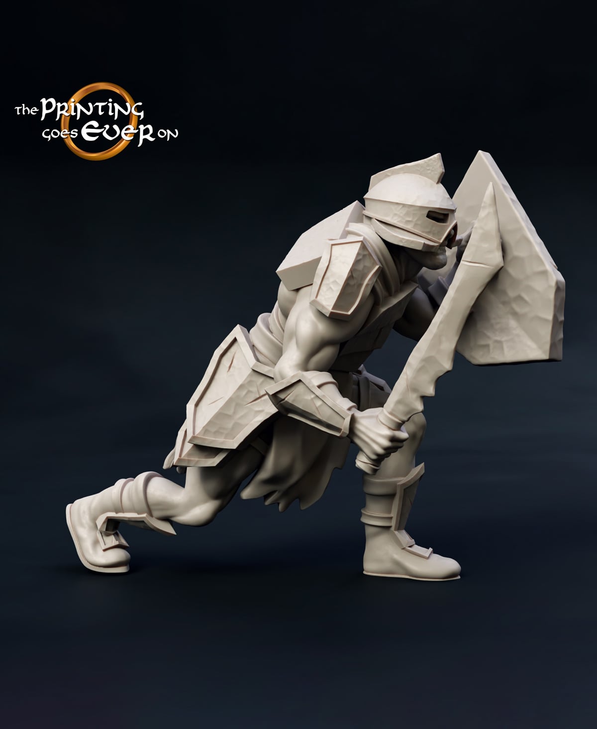 Half Orc Warband 3d model