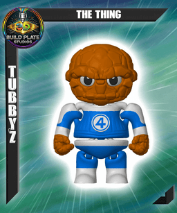 MARVEL Ben Grimm Multicolor Flexi Print-In-Place 3d model