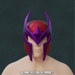 Magneto Master of Magnetism Helmet Marvel Rivals 3d model