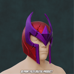 Magneto Master of Magnetism Helmet Marvel Rivals 3d model