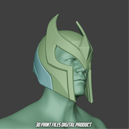 Magneto Master of Magnetism Helmet Marvel Rivals 3d model