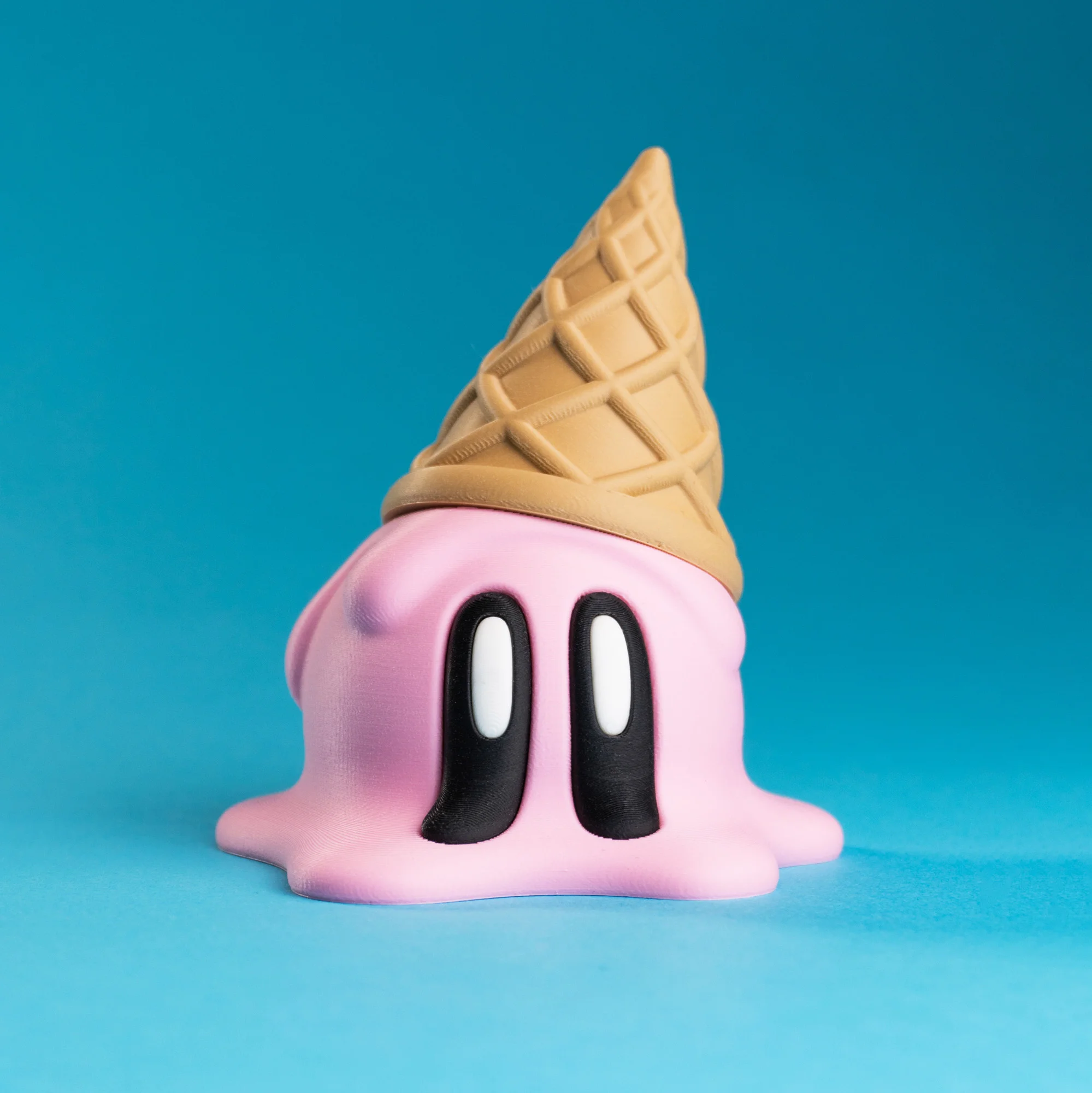 Blob Ice Cream - Modular Art Toy 3d model
