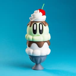 Blob Ice Cream - Modular Art Toy 3d model