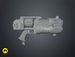 Plasma pistol - Salvation of Bakka 3d model