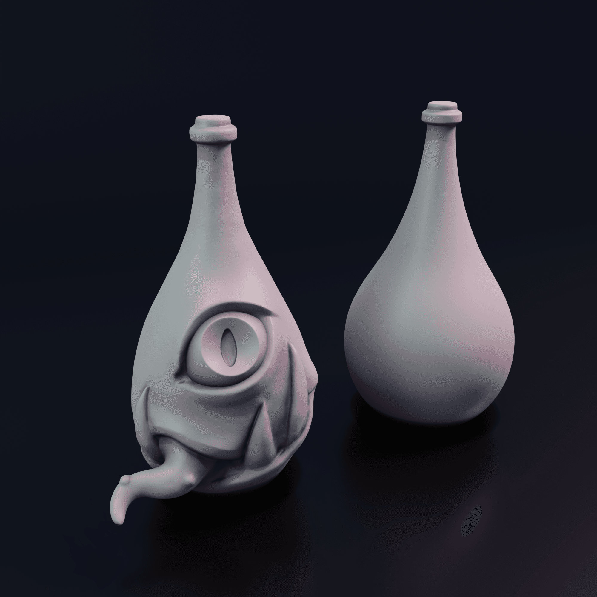 Bottle Mimic 3d model