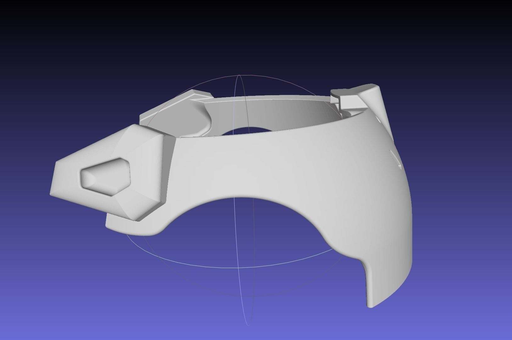 Overwatch Brigitte Armor Neckpiece 3d model