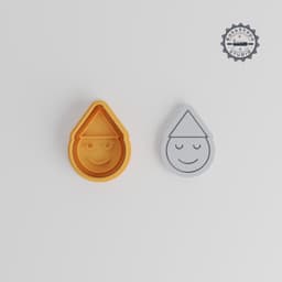 Elf Shape Cutter & Stamp Bundle, Perfect for Cookies & Fondant, Includes Small, Medium & Large Sizes, 6-Piece Set PRODUCT_4868 3d model