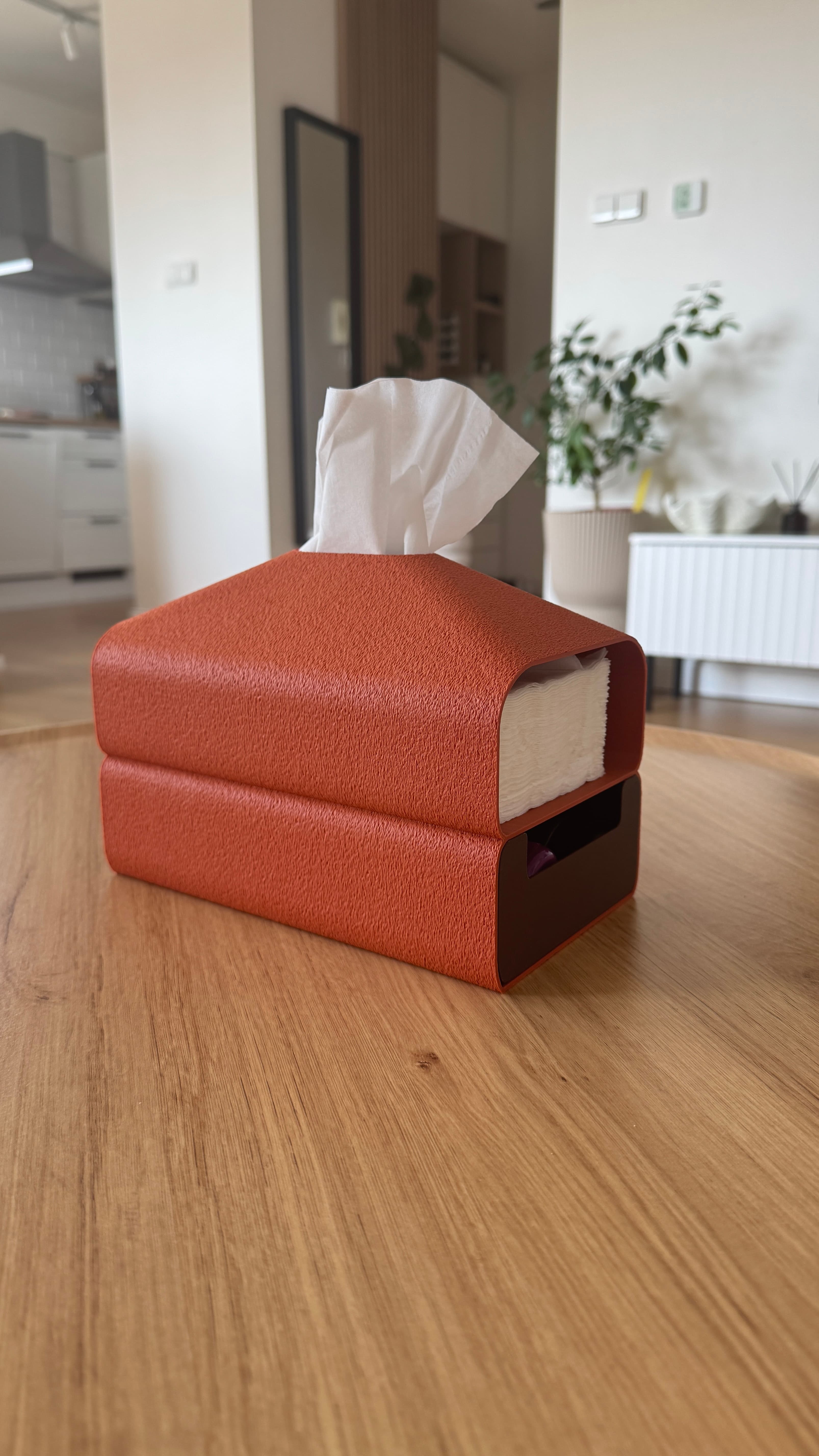 Tissue and storage box 3d model