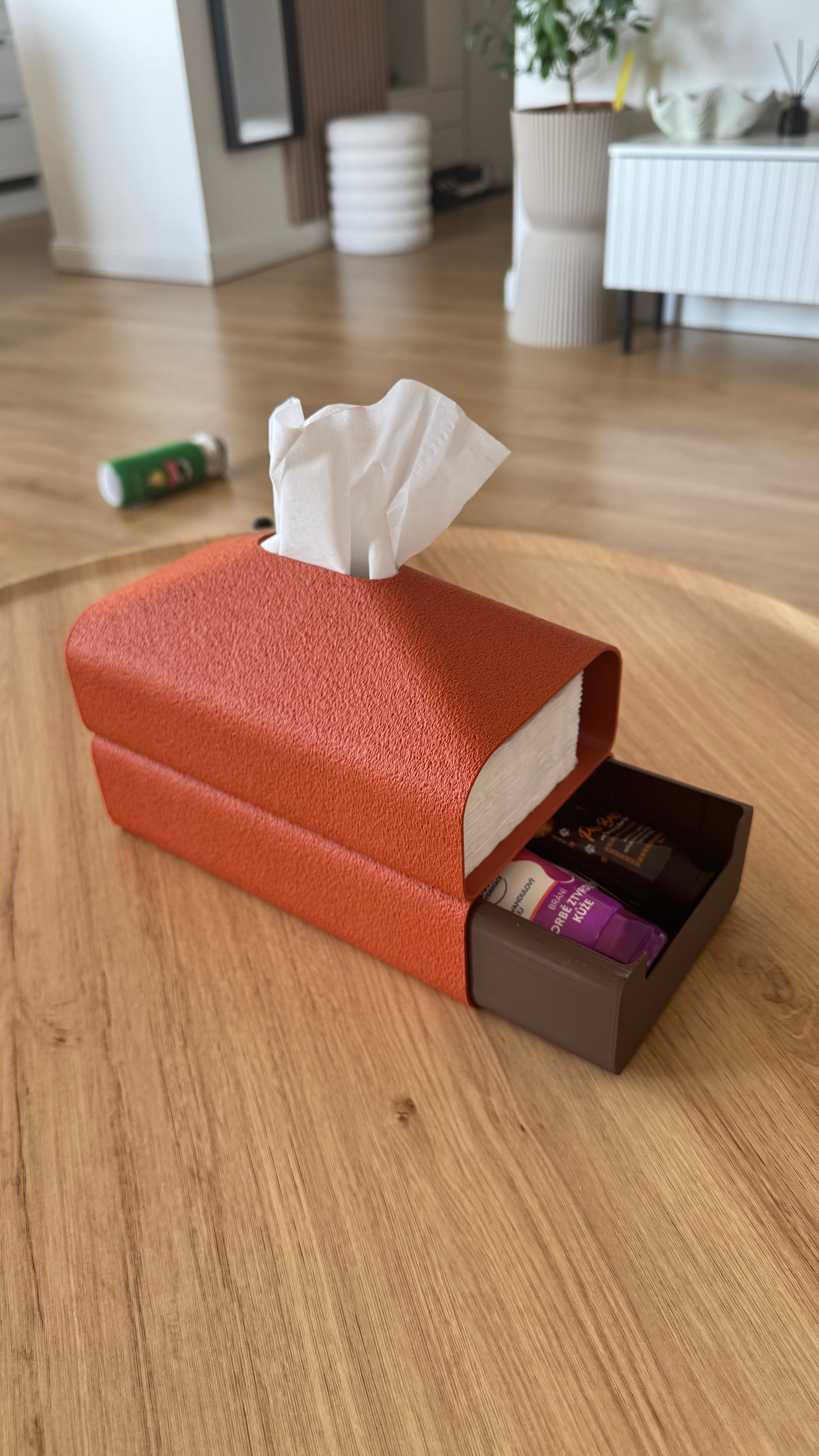 Tissue and storage box 3d model