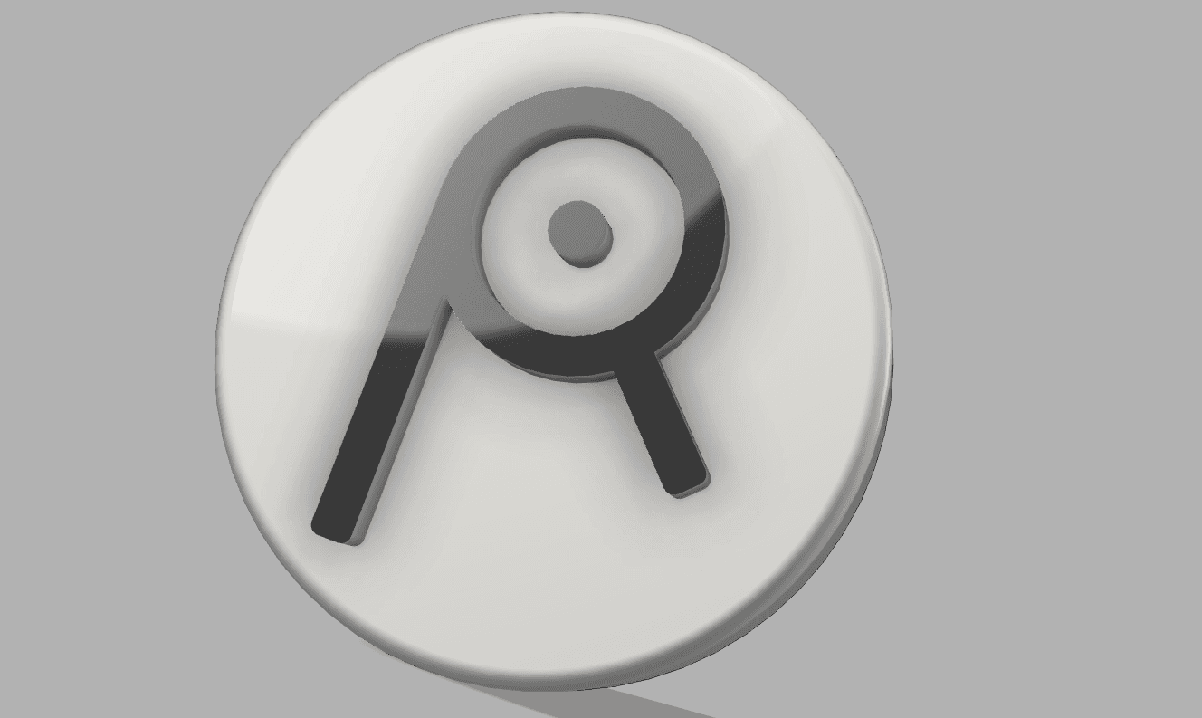 POKEMON UNOWN NON-MMU FRIDGE MAGNET “R” 3d model