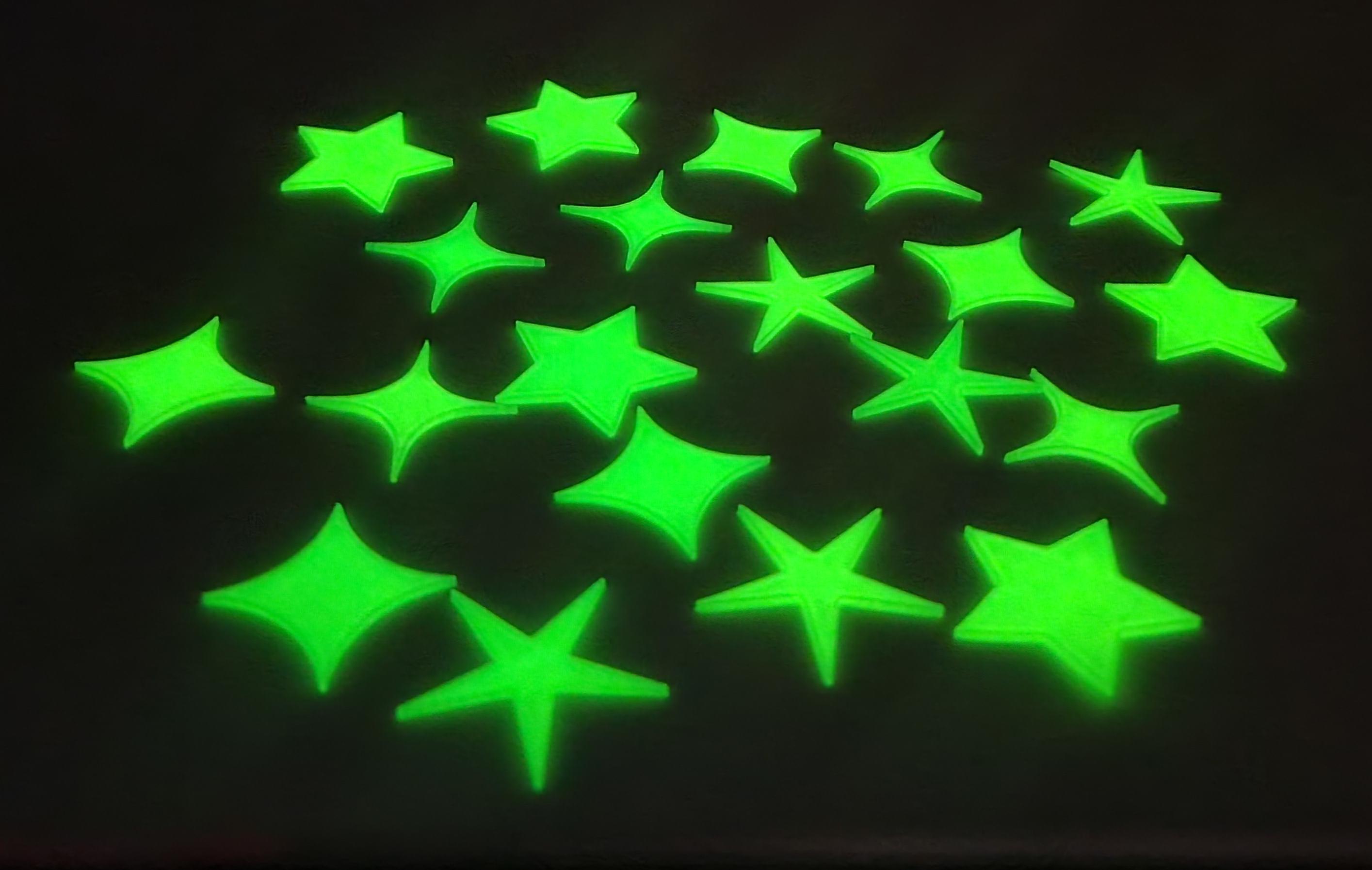 Glow-in-Dark wall / ceiling stars 3d model