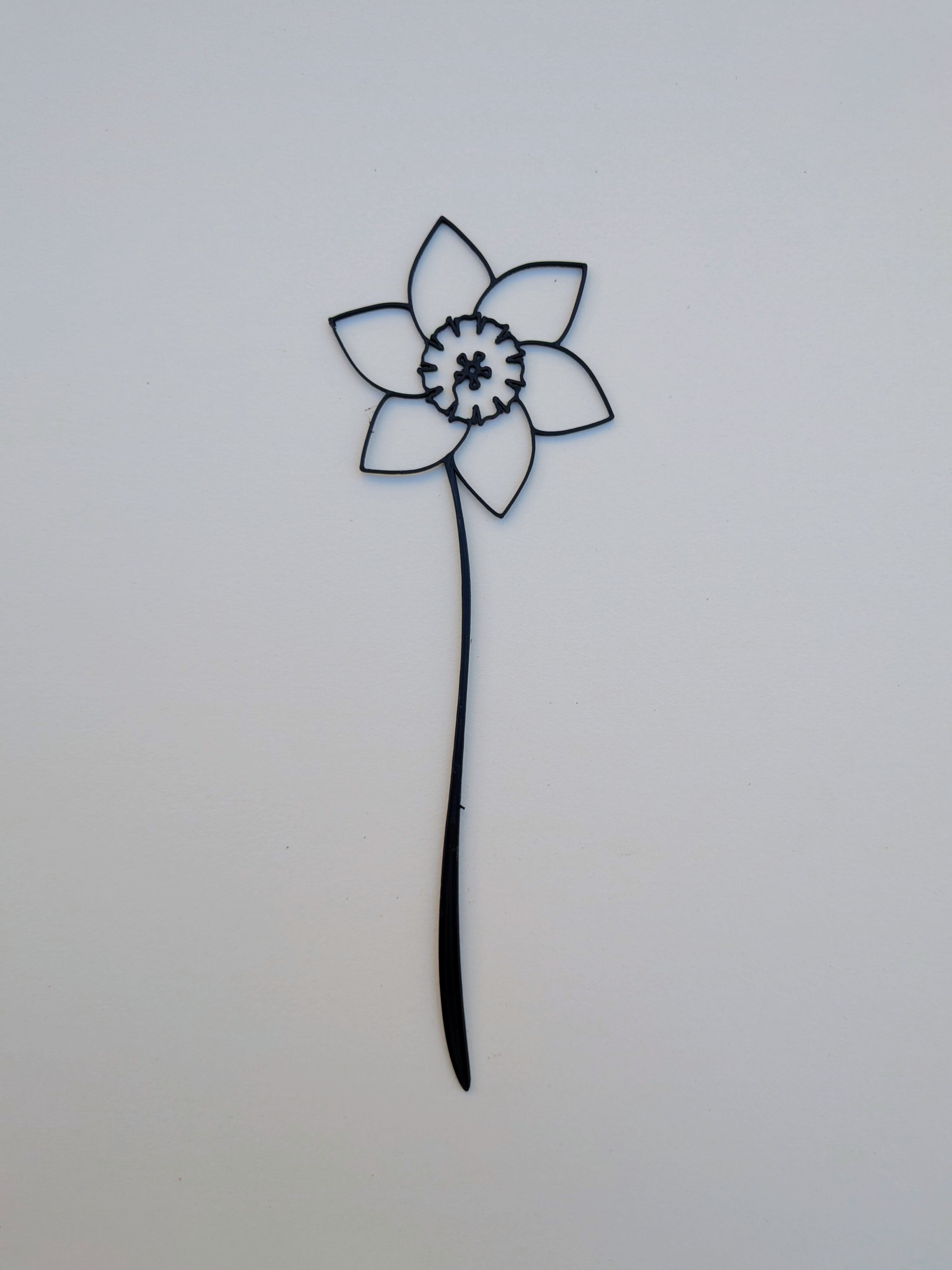 Daffodil Resin Frame 3d model