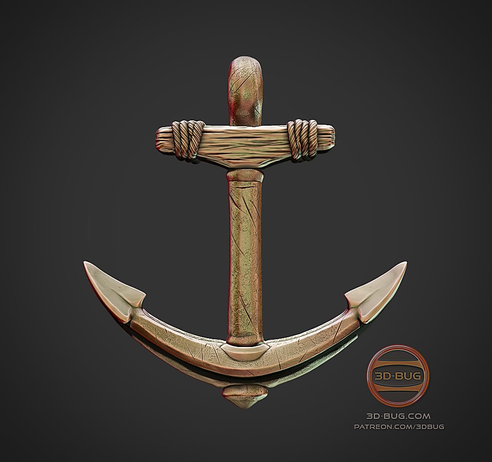 Anchor 3d model