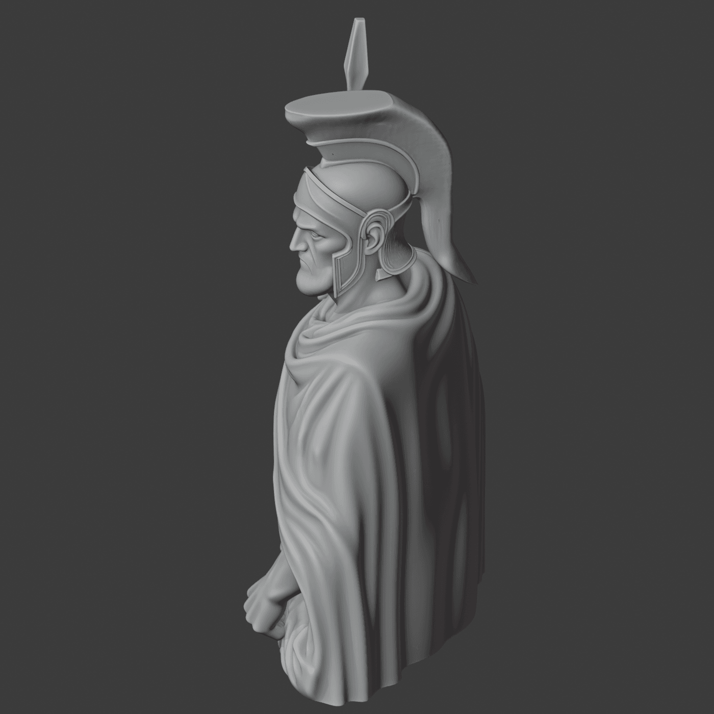 Agesilaus II Spartan Warrior 3d model