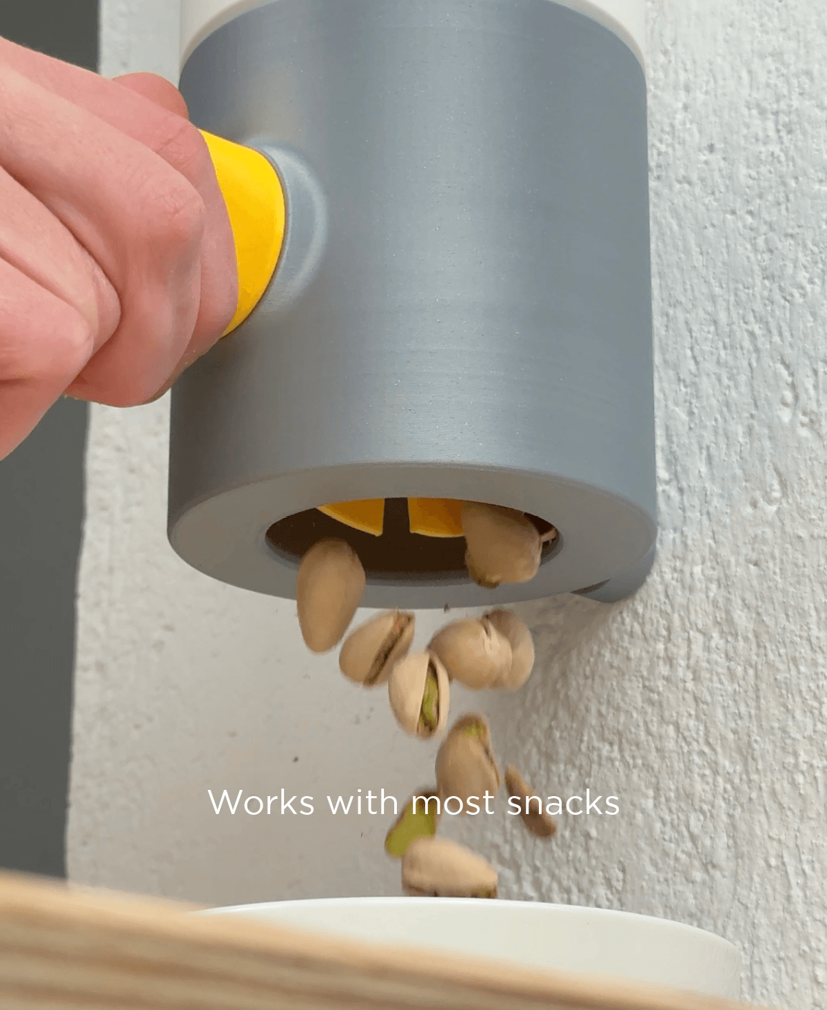 Silo, wall mounted kitchen dispenser. 3d model