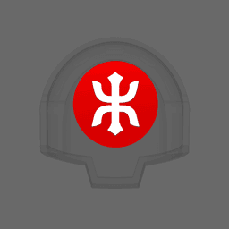 Red Ronin Chapter DV04 Shoulder Circle Symbols 3d model