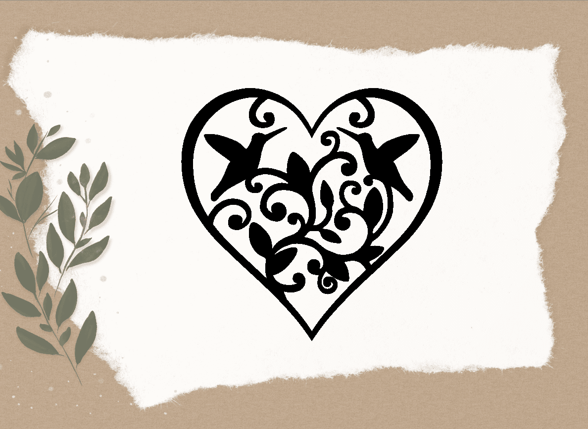 Heart Decoration 3d model