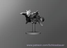 Zombie Flying Squirrel 3d model