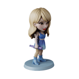Taylor Swift 1989 Eras Tour - Free STL Fan Art Figure | Full 12-Character Bundle on Profile 3d model