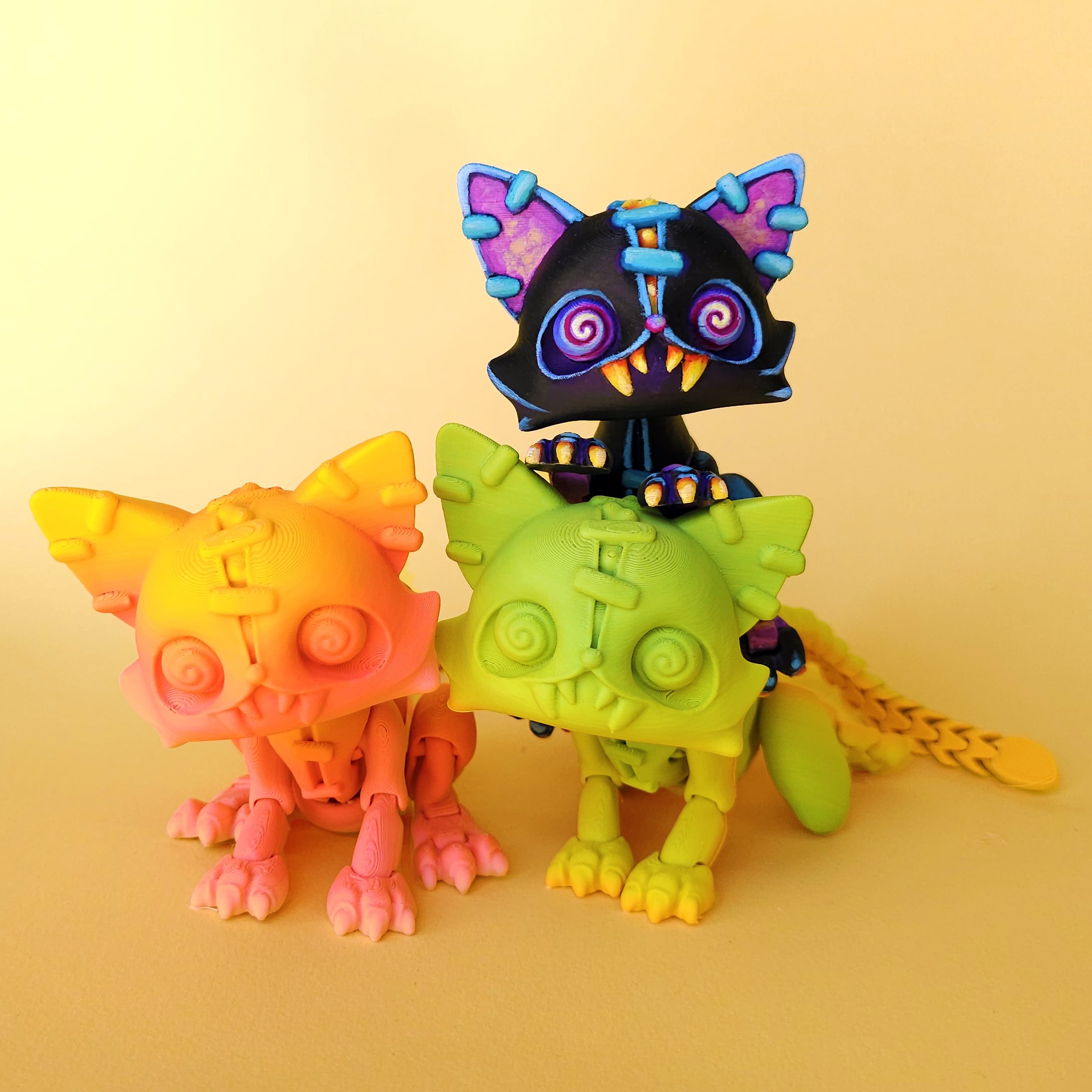 Spooky Cat 3d model