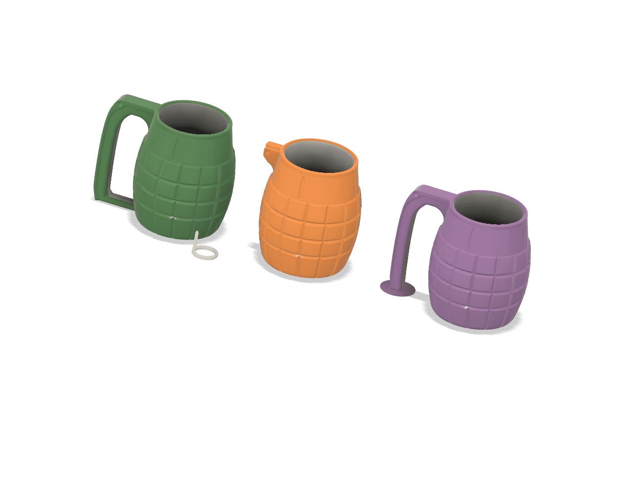 Can'D Grenade - 12oz Can Cup - 2022 UPDATE! 3d model