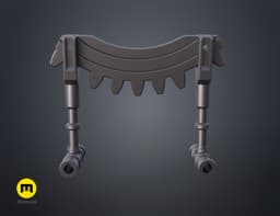 Arcane – Jinx Fishbones rocket launcher 3d model