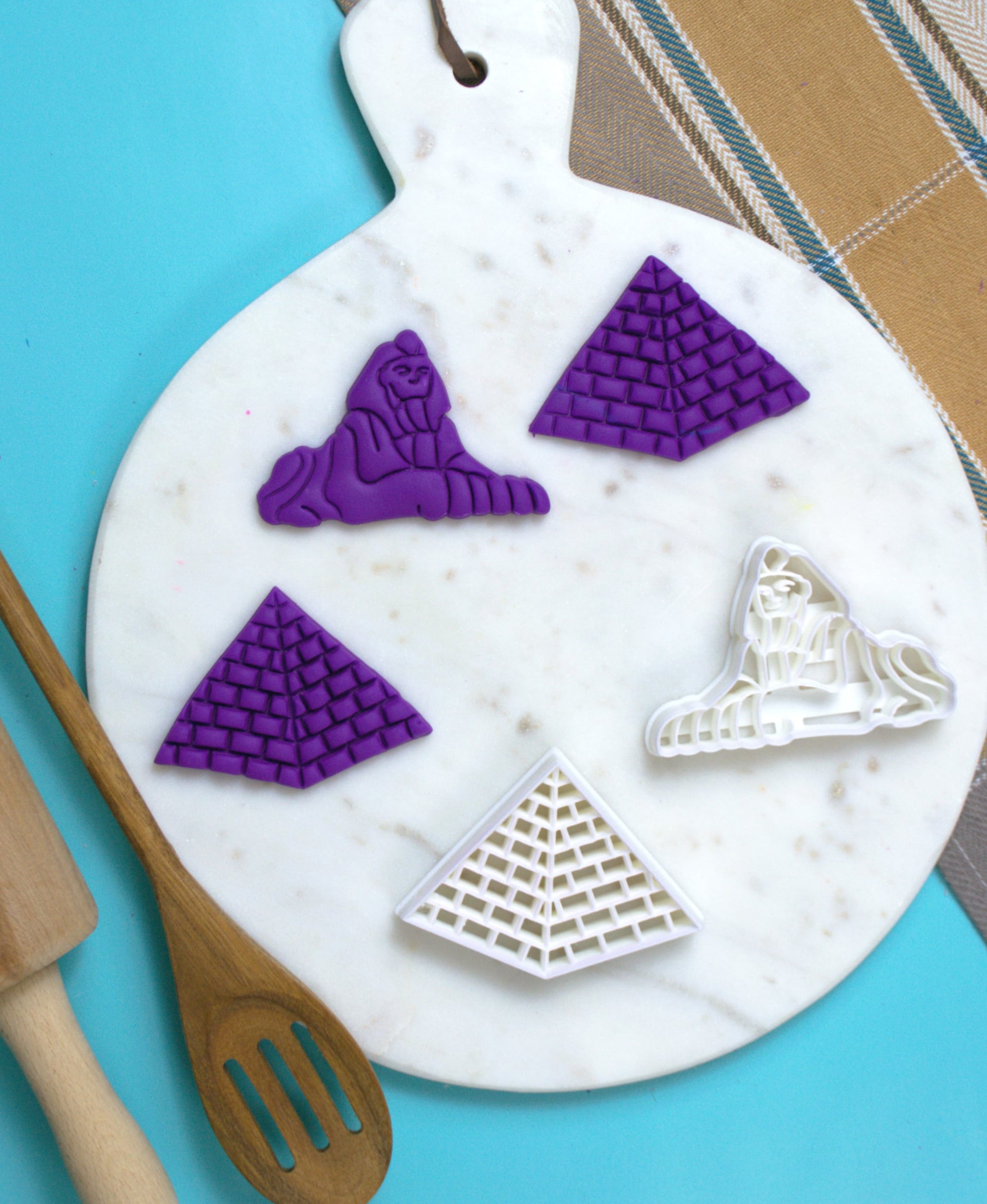 Ancient Egypt Cookie Cutter Set 3d model
