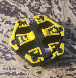Hextraction - Decryption Tile 3d model