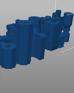 DC-15A Blaster - Star Wars 3d model