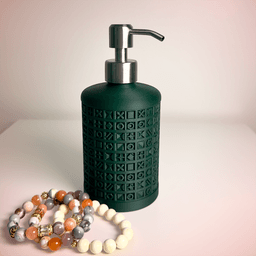 Soap/Liquid Dispenser Ornamental Grid 3d model