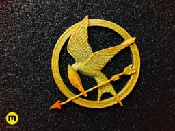 Mockingjay Pin – Hunger Games 3d model