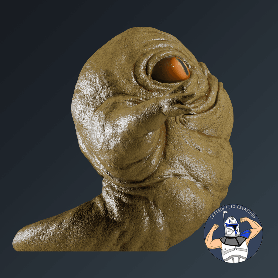 Rotta the Hutt with Backpack 3d model