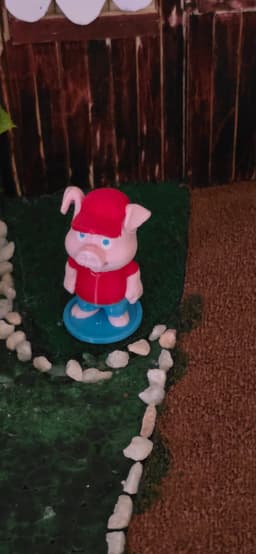 Three Little Pigs and the Big Bad Wolf remix 3d model