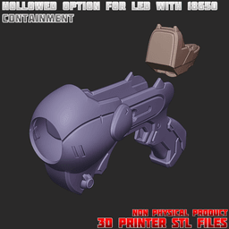 Star Shooter Juno MediBlaster Pistol Overwatch 3d model