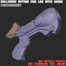 Star Shooter Juno MediBlaster Pistol Overwatch 3d model